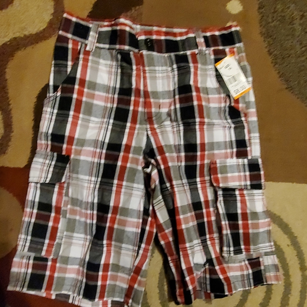 Plaid shorts